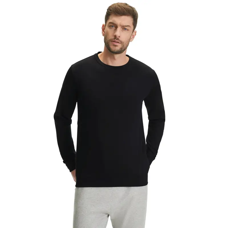 Uomo Maglia a manica lunga Nero