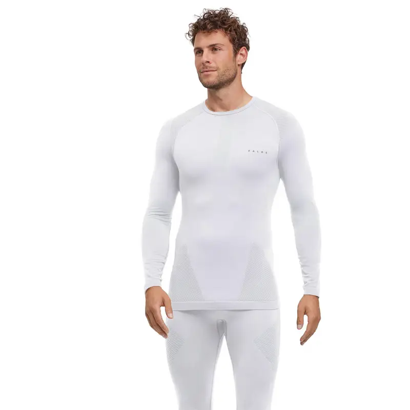 Uomo Maglia a manica lunga Warm Bianco