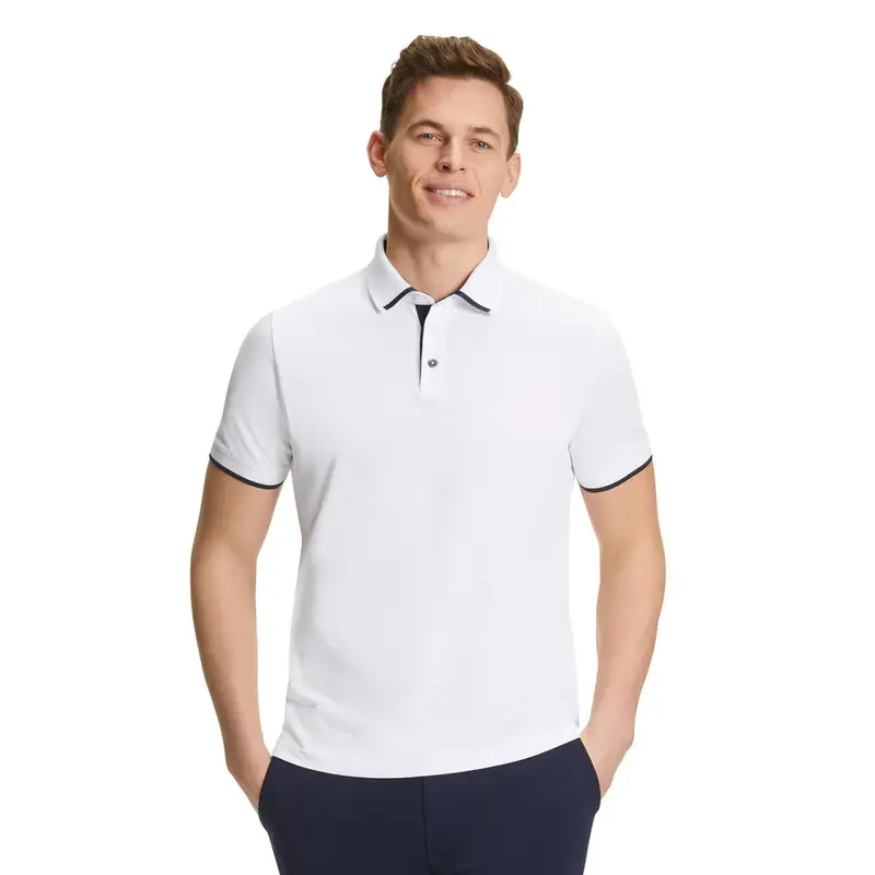 FALKE Polo Uomo Bianco 4237121