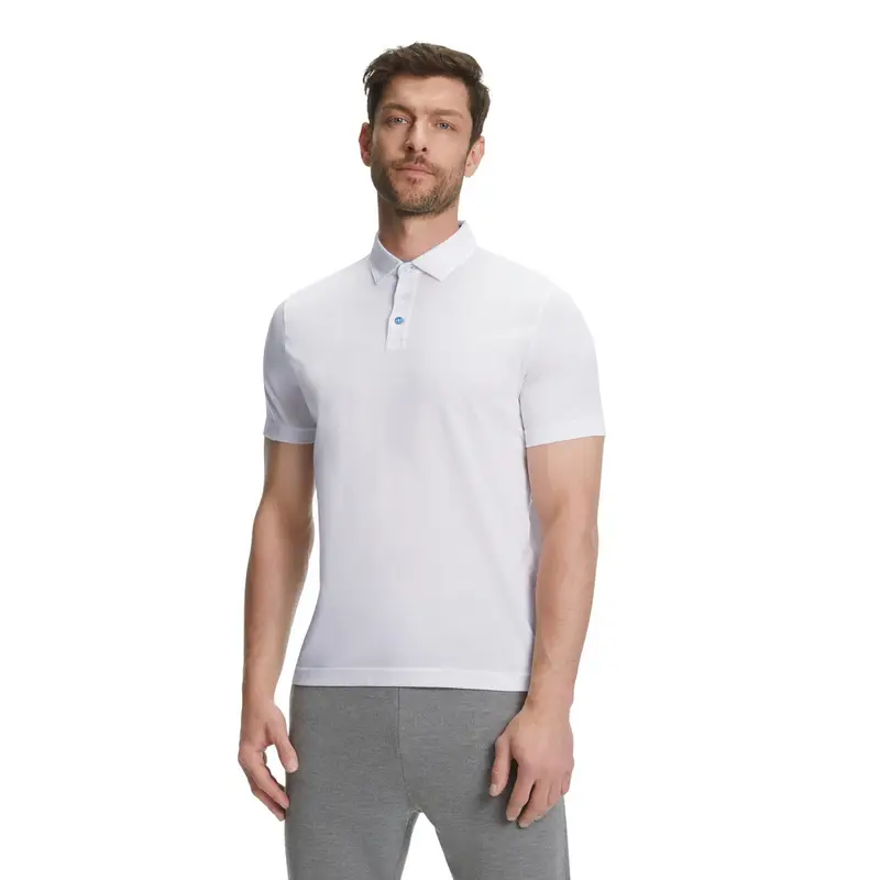 FALKE Polo Uomo Bianco 4237458
