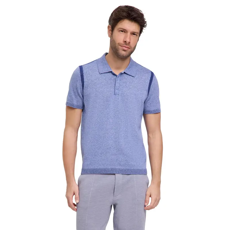FALKE Polo Uomo Blu 4236981