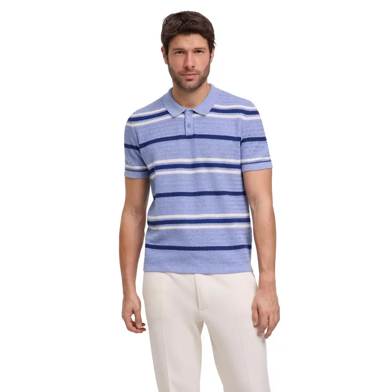 FALKE Polo Uomo Blu 4236987