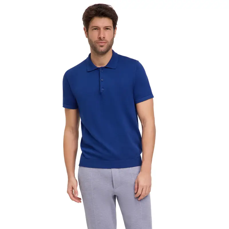 FALKE Polo Uomo Blu 2418704