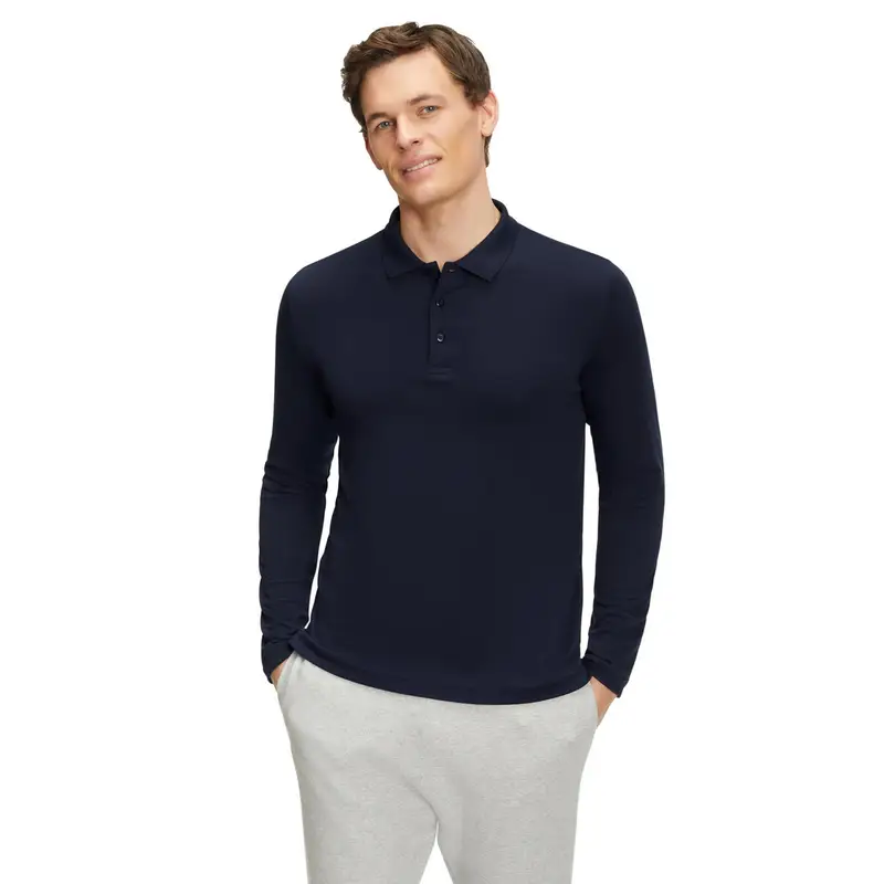 FALKE Polo Uomo Blu 2418740