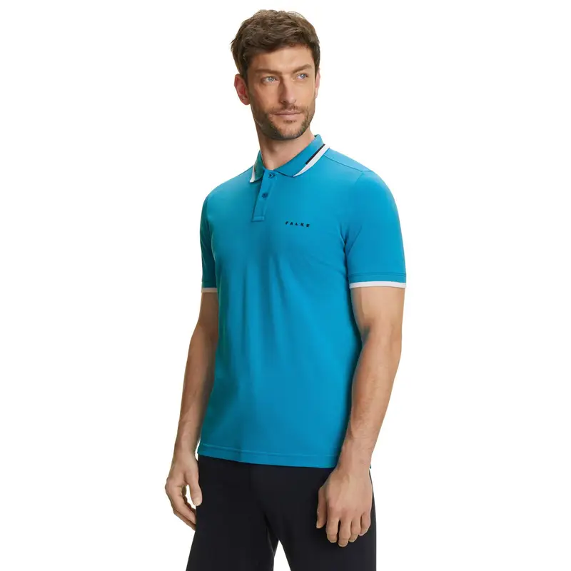 FALKE Polo Uomo Blu 4237113