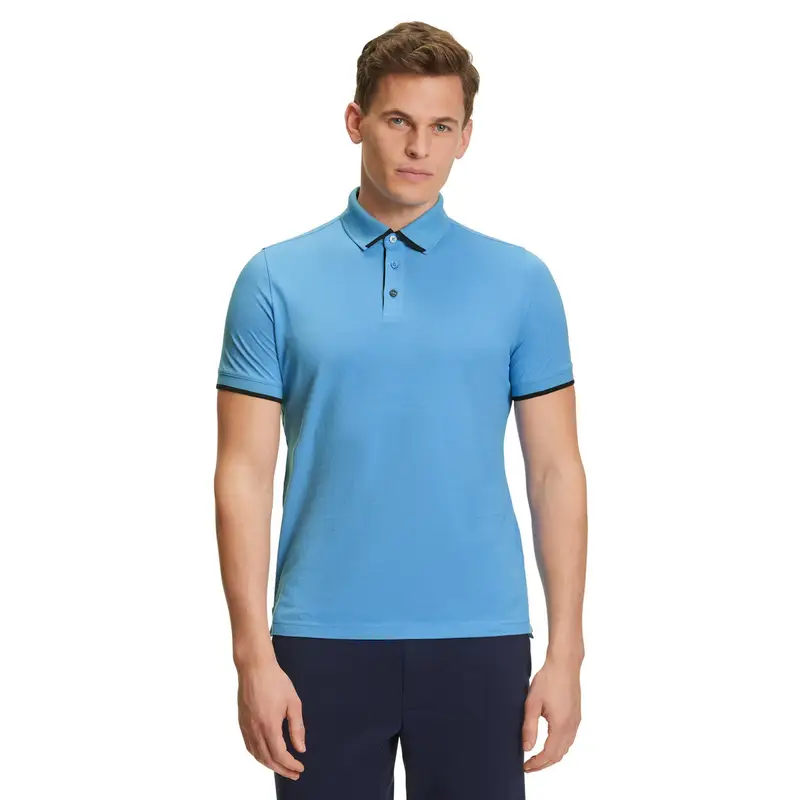 FALKE Polo Uomo Blu 4237122