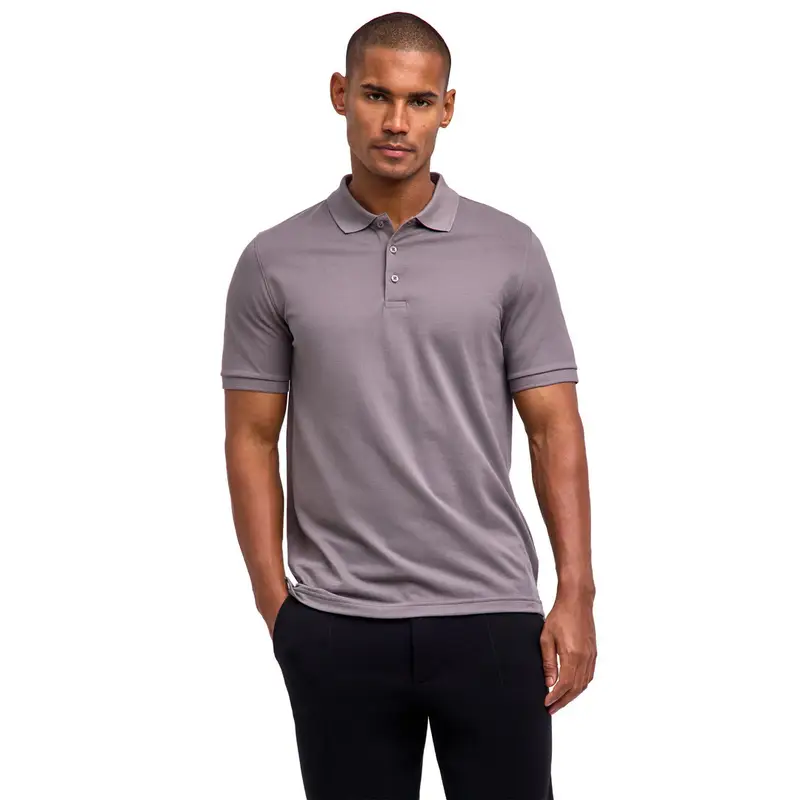 FALKE Polo Uomo Grigio 2418730
