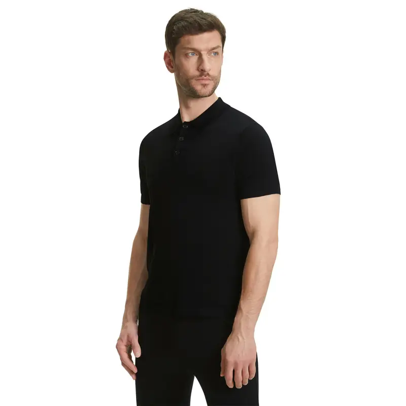 FALKE Polo Uomo Nero 2418614