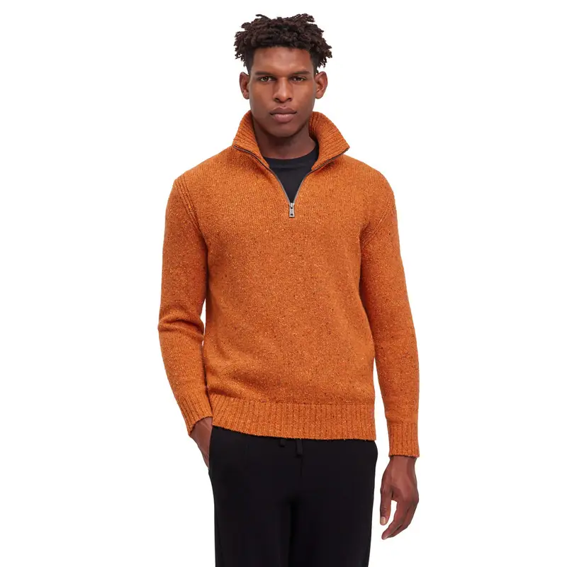 Uomo Pullover Arancio