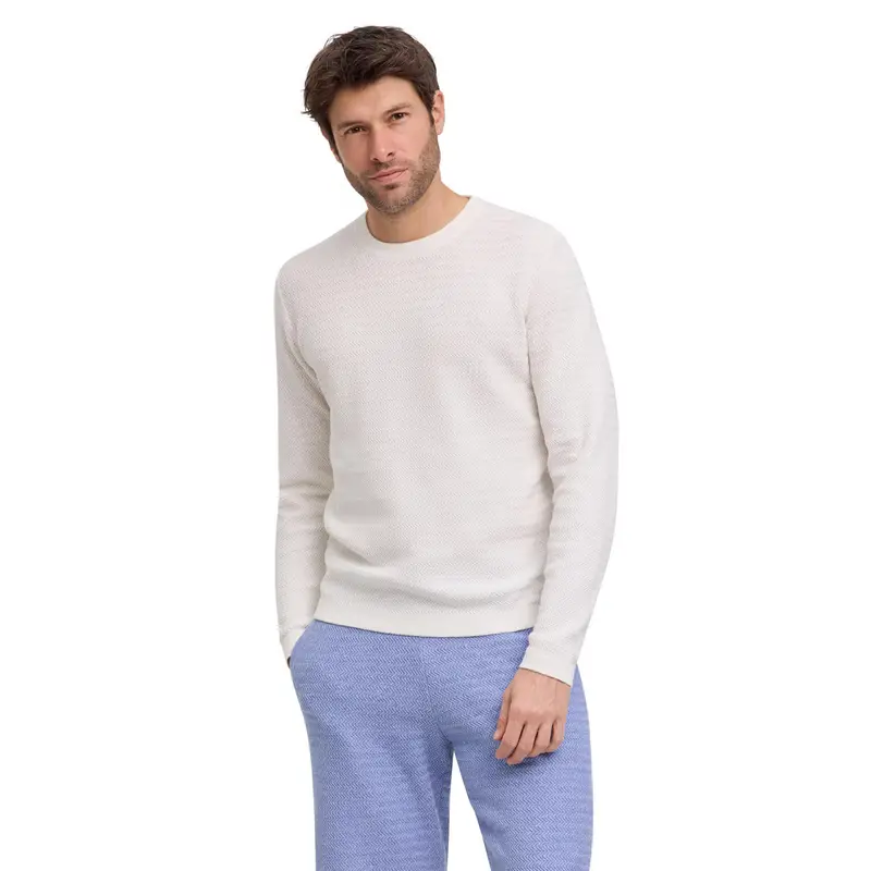 Uomo Pullover Bianco