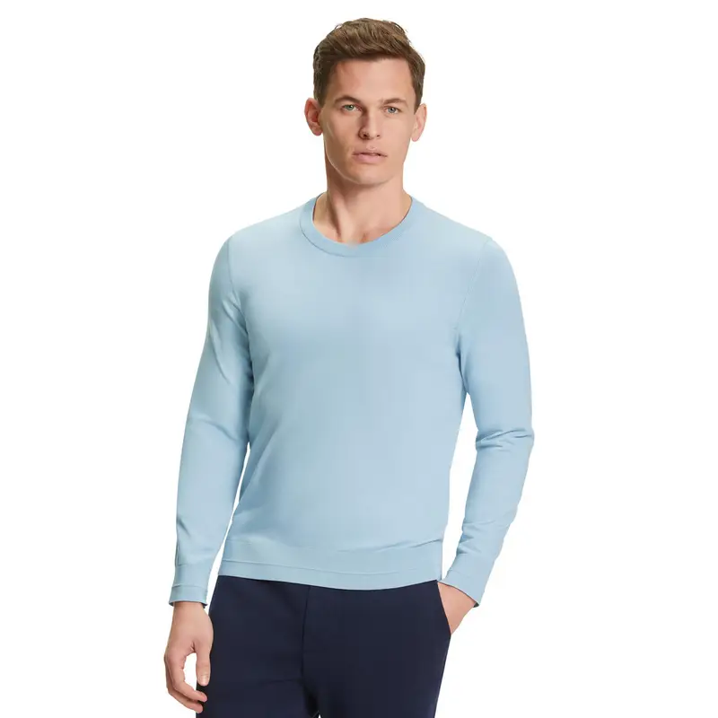 Uomo Pullover Blu