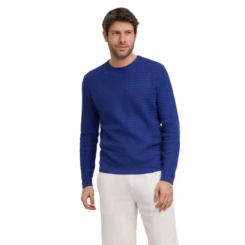 Uomo Pullover Blu