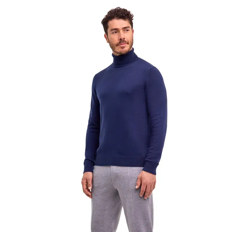 Uomo Pullover Blu