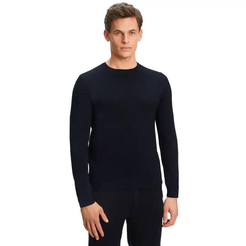 Uomo Pullover Blu
