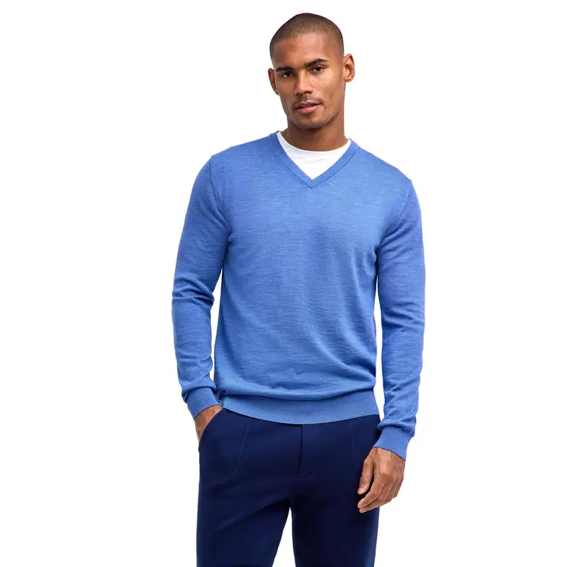 Uomo Pullover Blu