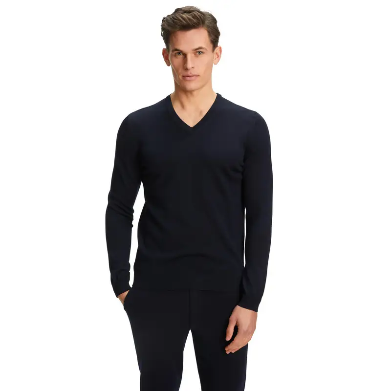 Uomo Pullover Blu