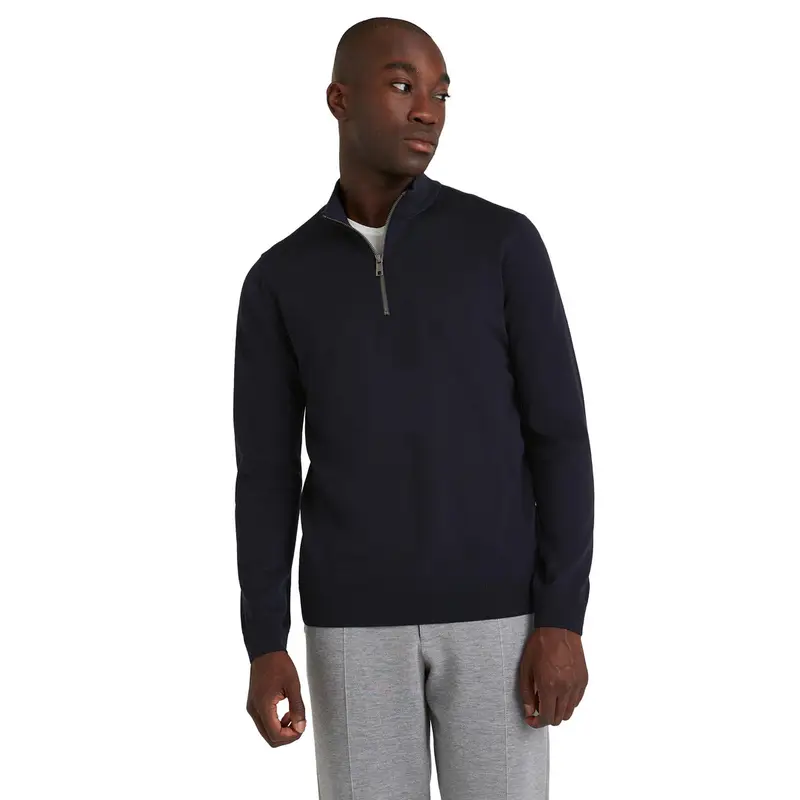 Uomo Pullover Blu