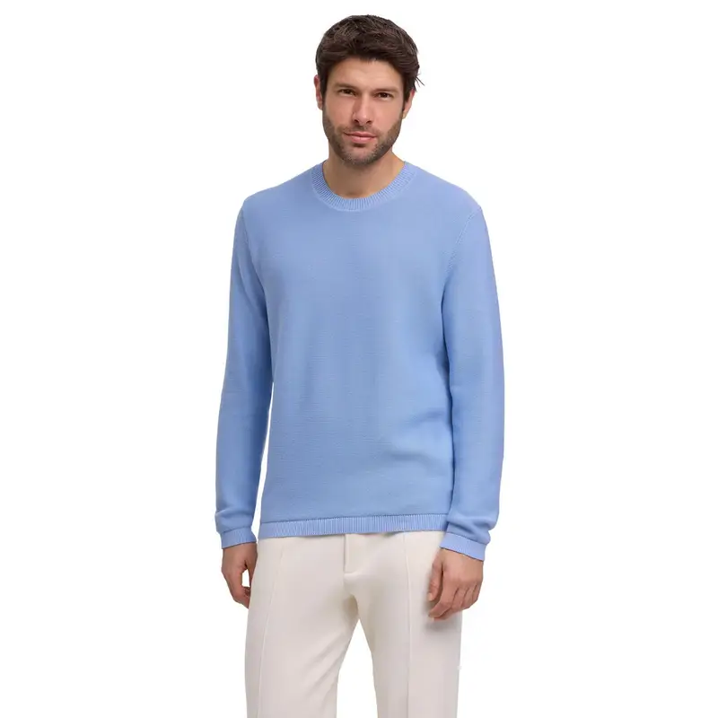 Uomo Pullover Blu