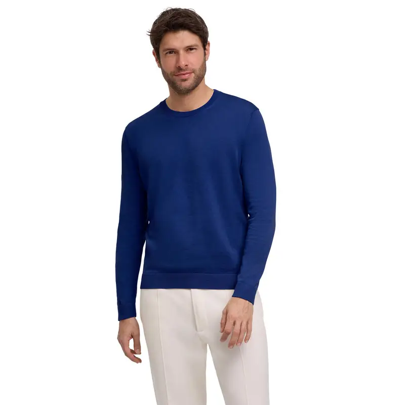 Uomo Pullover Blu