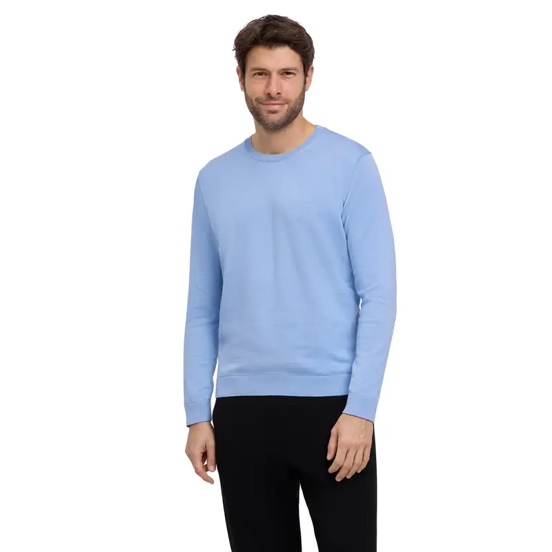Uomo Pullover Blu