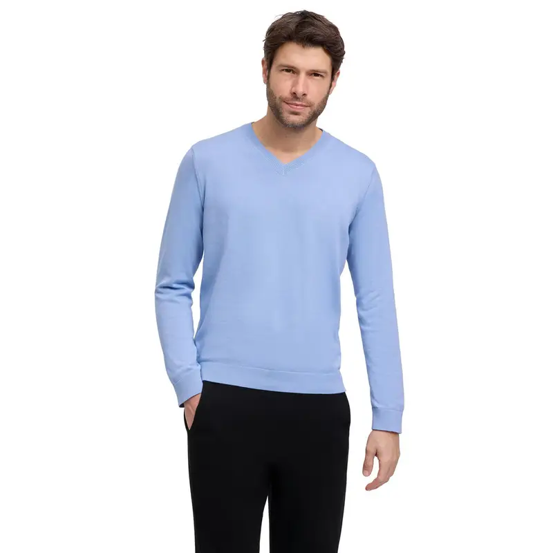 Uomo Pullover Blu