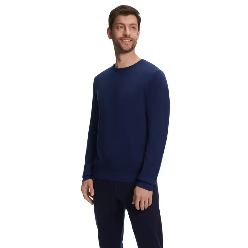 Uomo Pullover Blu