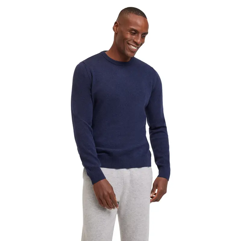 Uomo Pullover Blu