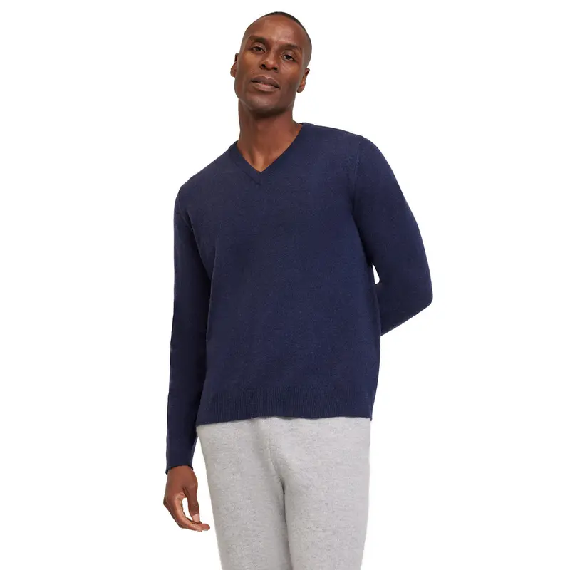 Uomo Pullover Blu