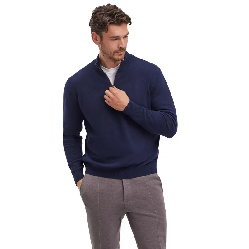 Uomo Pullover Blu
