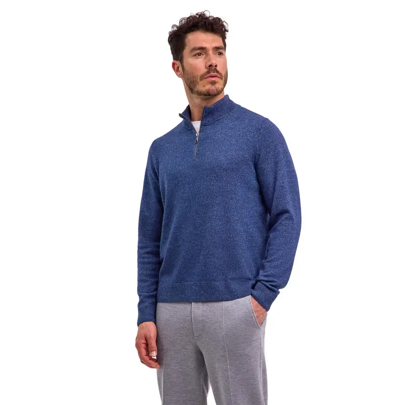 Uomo Pullover Blu