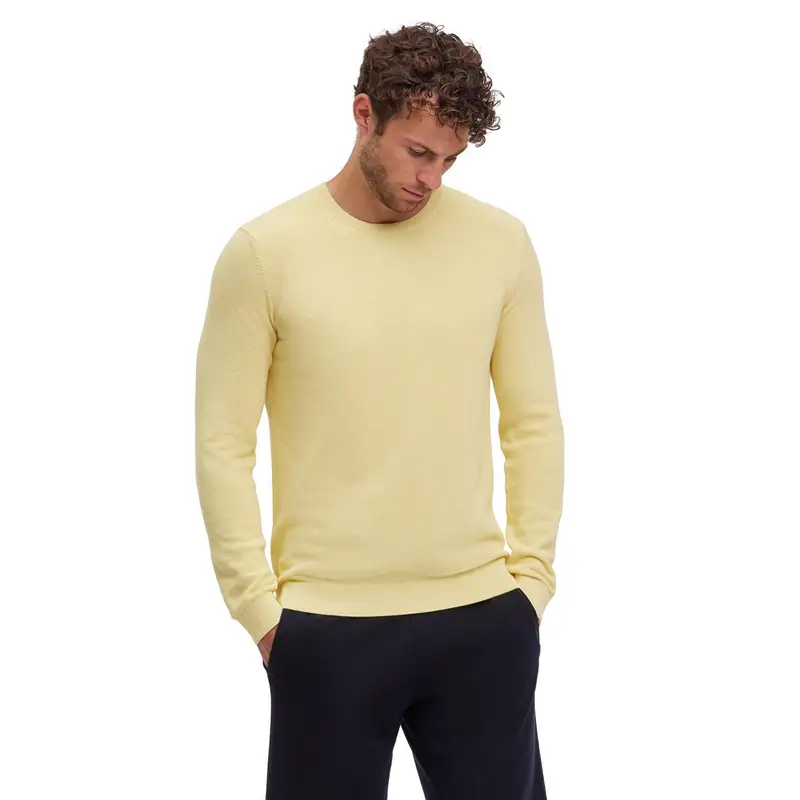 Uomo Pullover Giallo