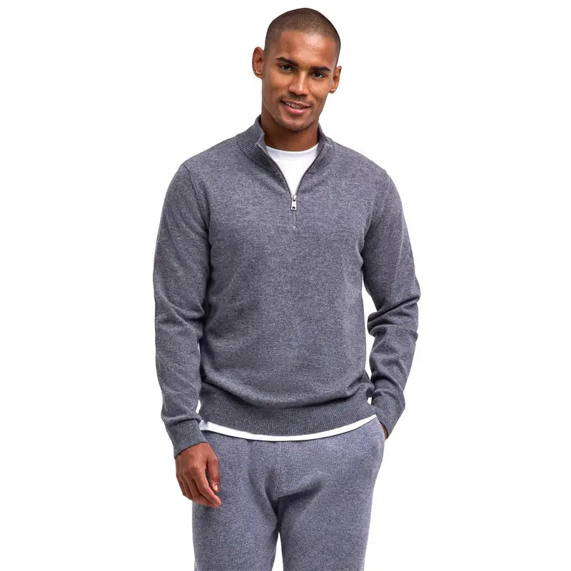 Uomo Pullover Grigio