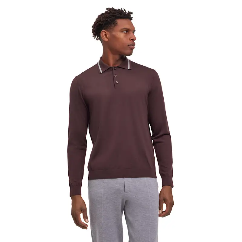 Uomo Pullover Marrone