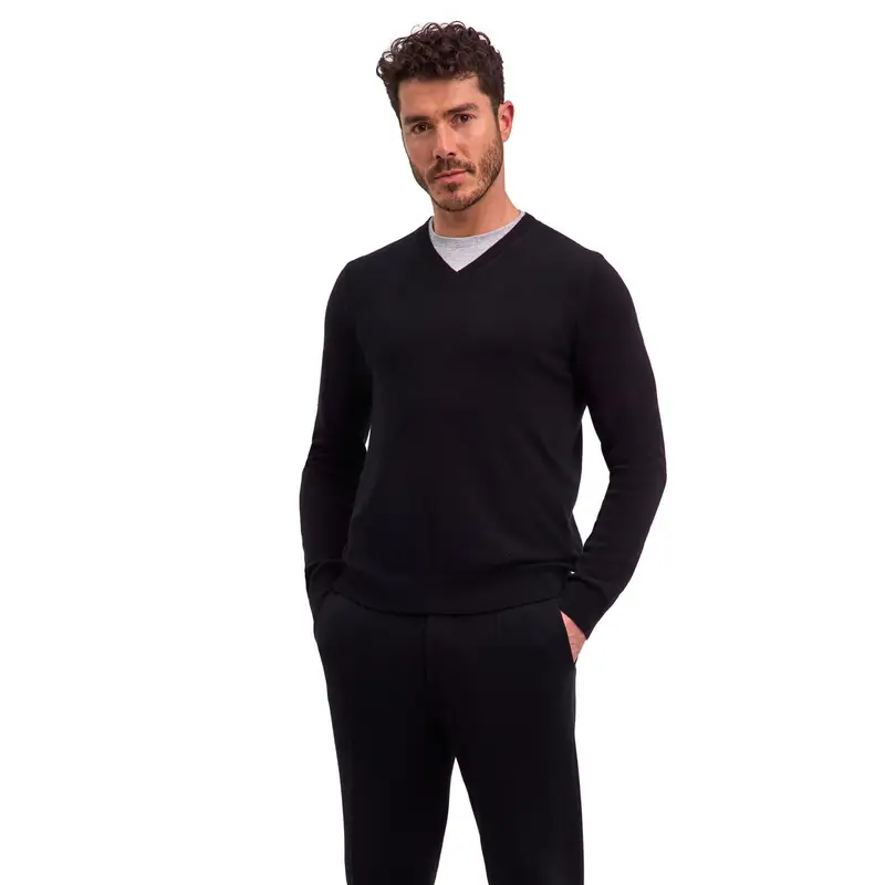 Uomo Pullover Nero