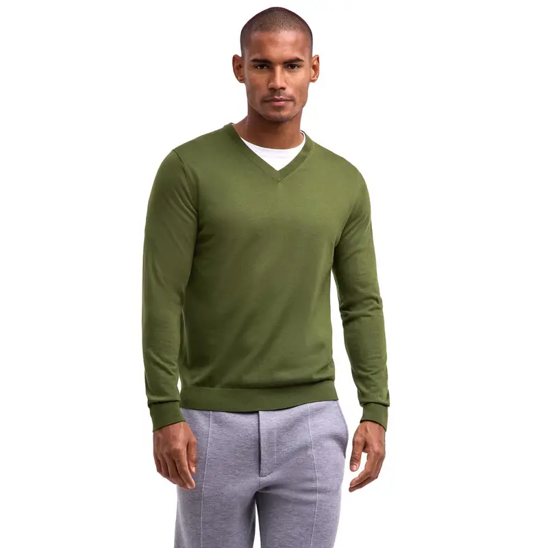 Uomo Pullover Verde