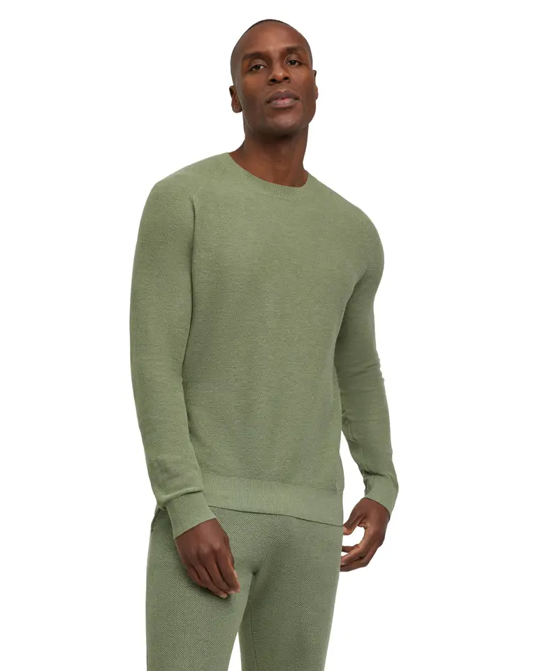 Uomo Pullover Verde