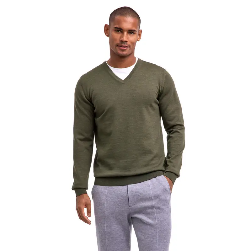 Uomo Pullover Verde