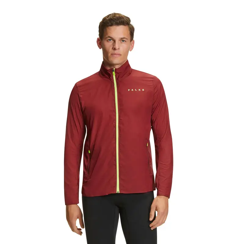 Uomo Running Giacca Rosso