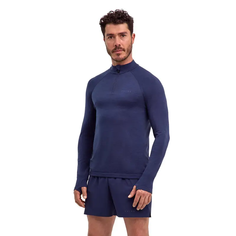 Uomo Running Maglia a manica lunga Blu