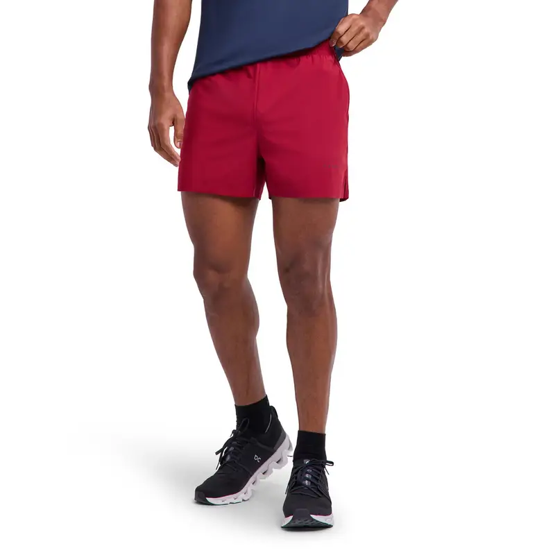Uomo Running Shorts Rosso