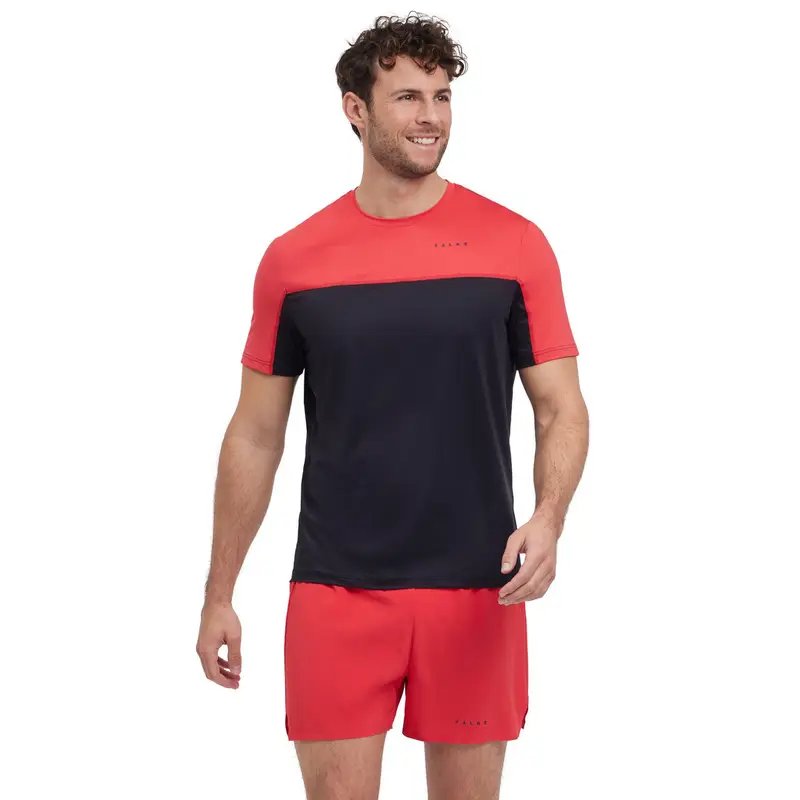 FALKE T-shirt Uomo Rosso 4236749