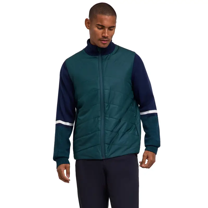 Uomo Skiing Giacca Verde