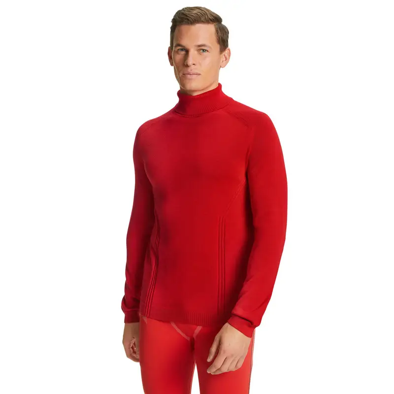 Uomo Skiing Pullover Arancio