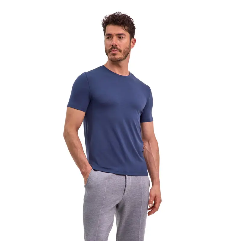 FALKE T-shirt Uomo Blu 2418797