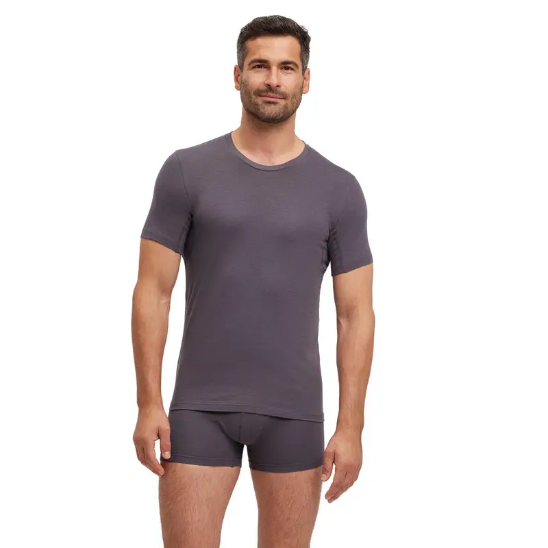 FALKE T-shirt Uomo Grigio 2419202