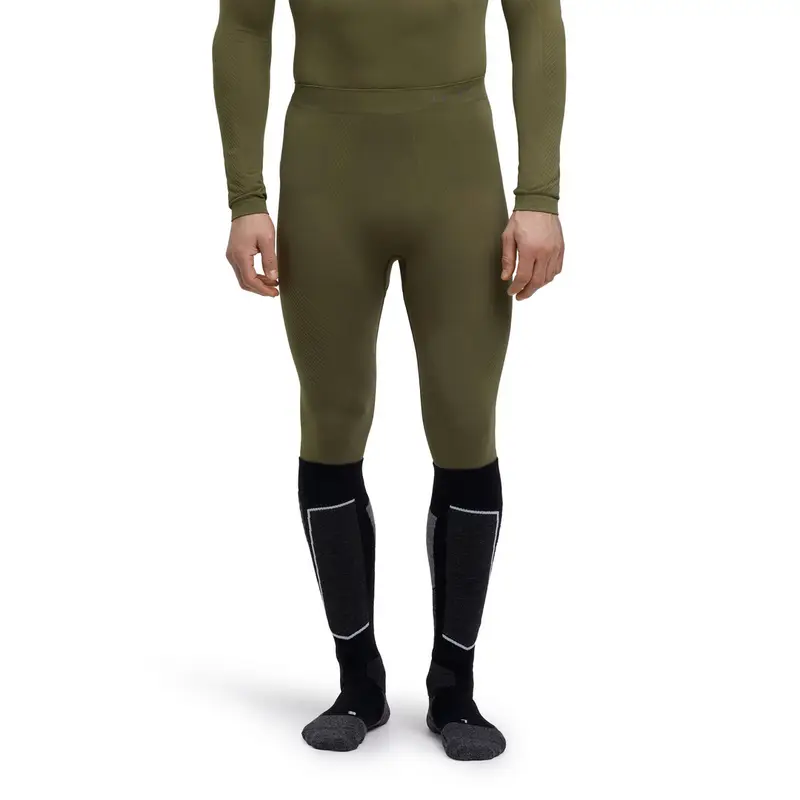 Uomo Tights Warm Verde