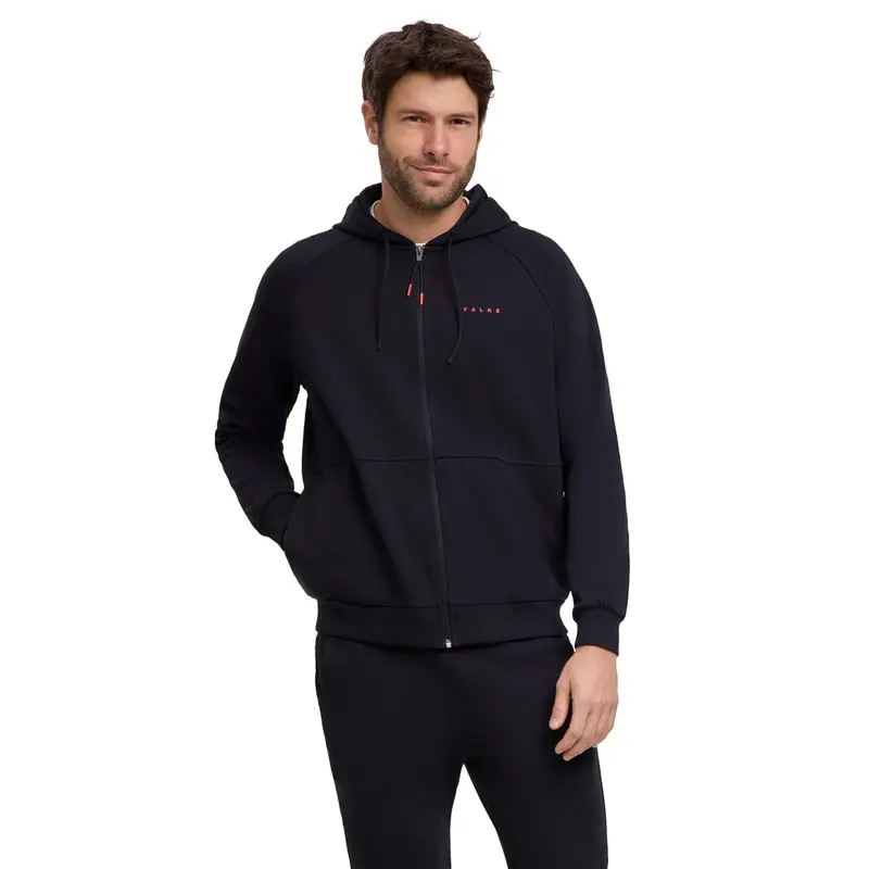 Uomo Training Giacca con zip Nero