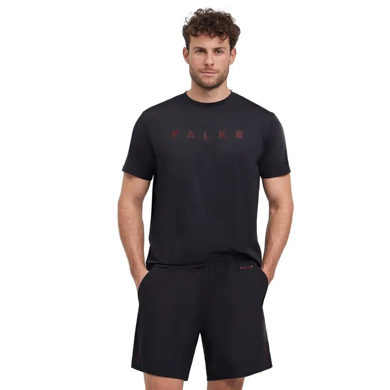 FALKE T-shirt Uomo Nero 2417303