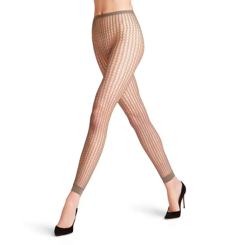 Wicker Game Donna Leggings Marrone