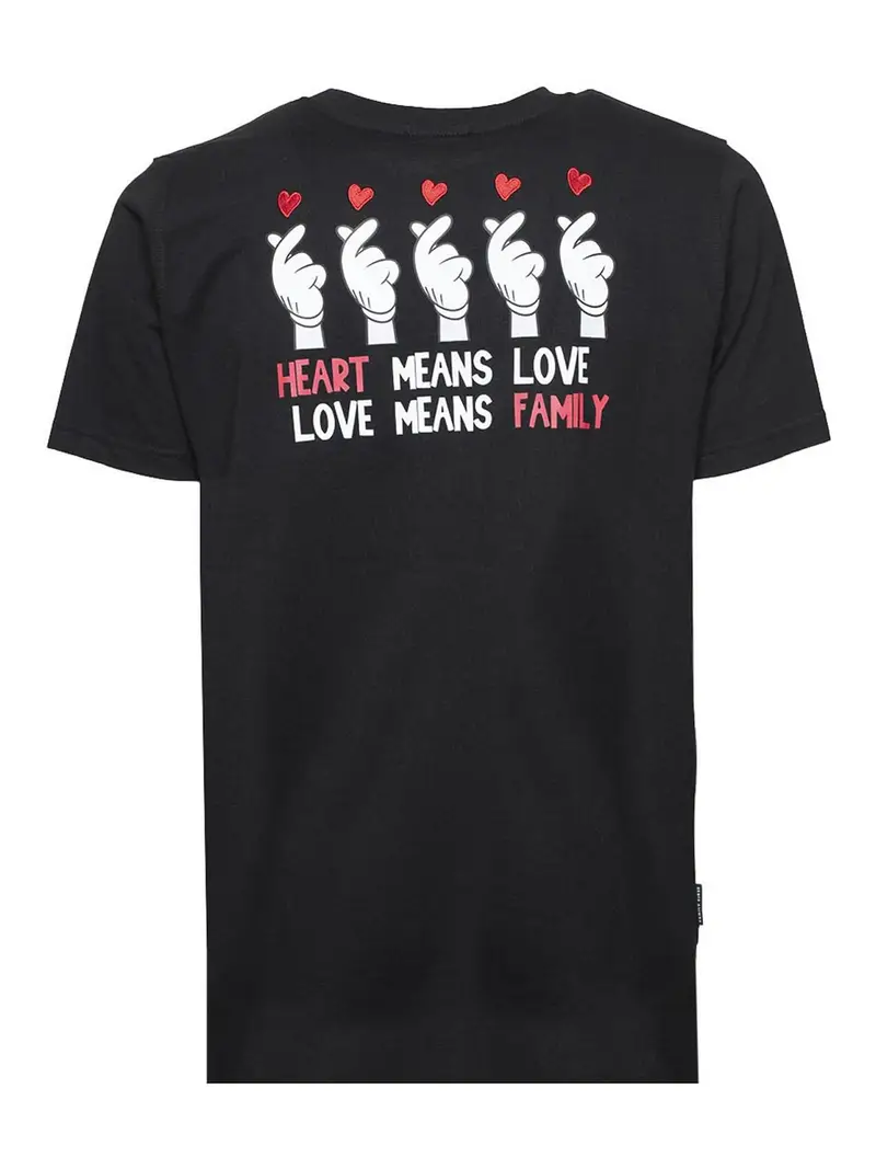 Maglietta B-Abbracci Nero